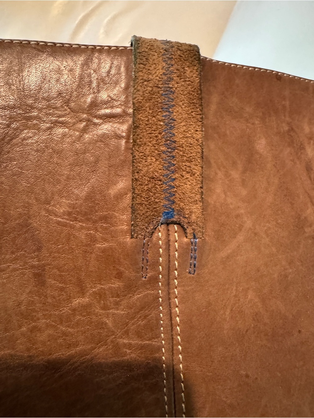 BEDFORD BED|STU Brown Leather Boot with Purple Lining Sz 12 - Picture 4 of 10